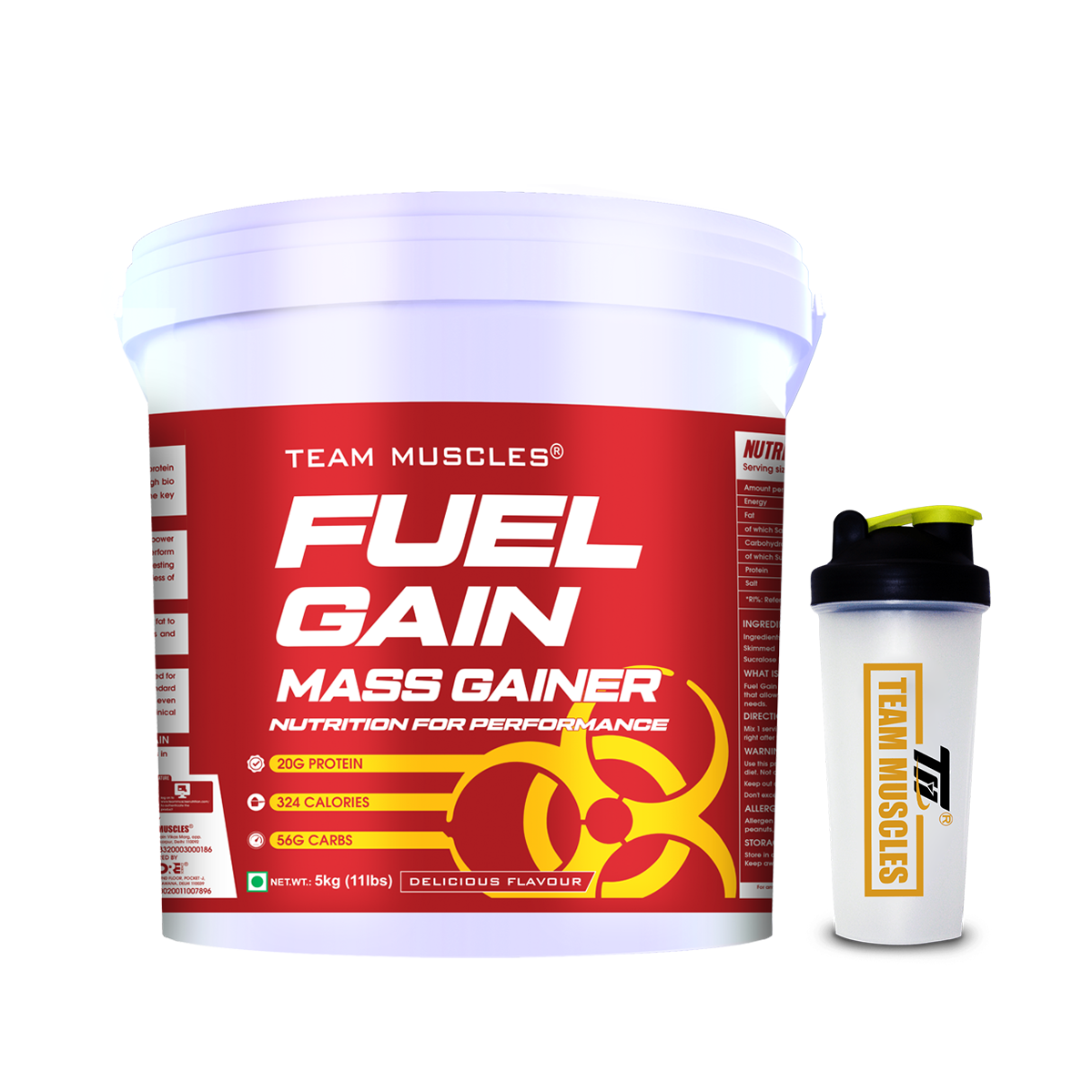 Fuel Gain 5kg with shaker