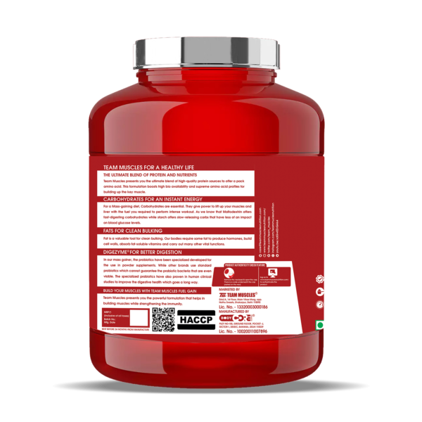 TM Fuel Gain Mass Gainer 3kg (Pack of 2) - Image 2