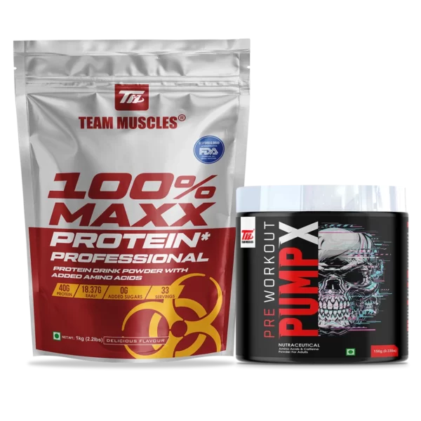 maxx protein 1kg + pumpx