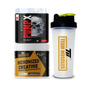 pumpx 150g + shaker + creatine